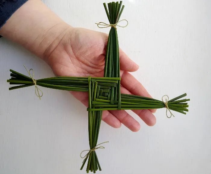 Brigid's Cross for Imbolc