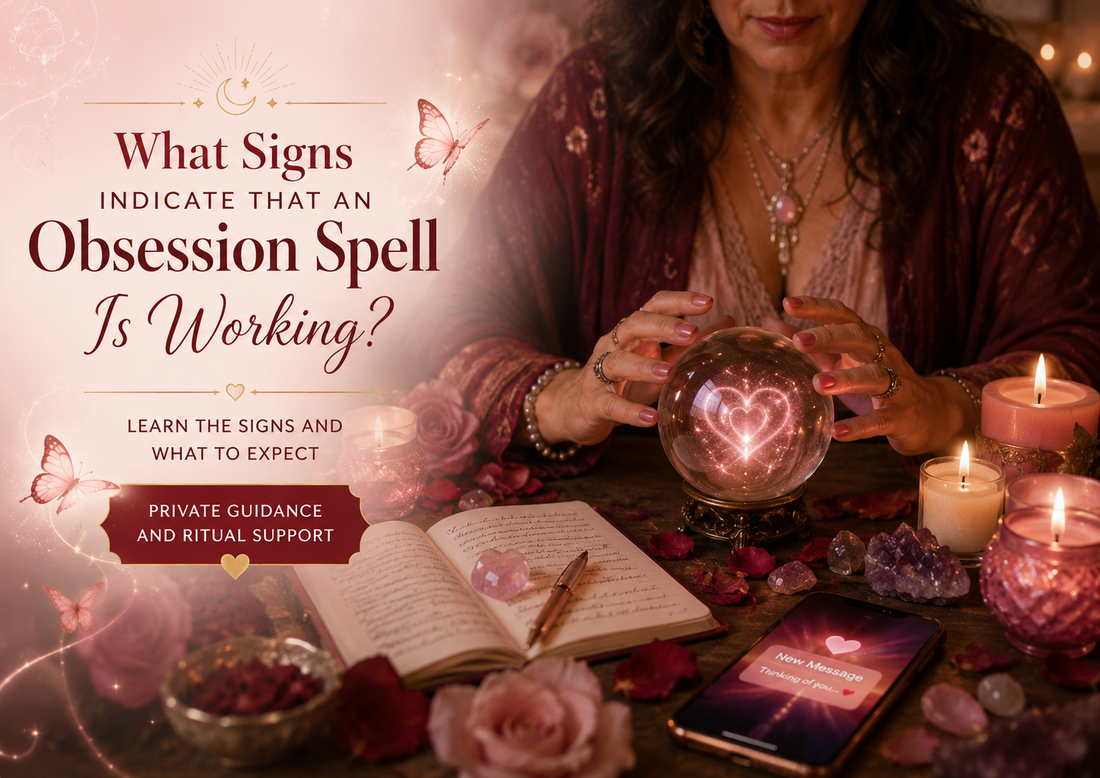 What Signs Indicate That an Obsession Spell Is Working?