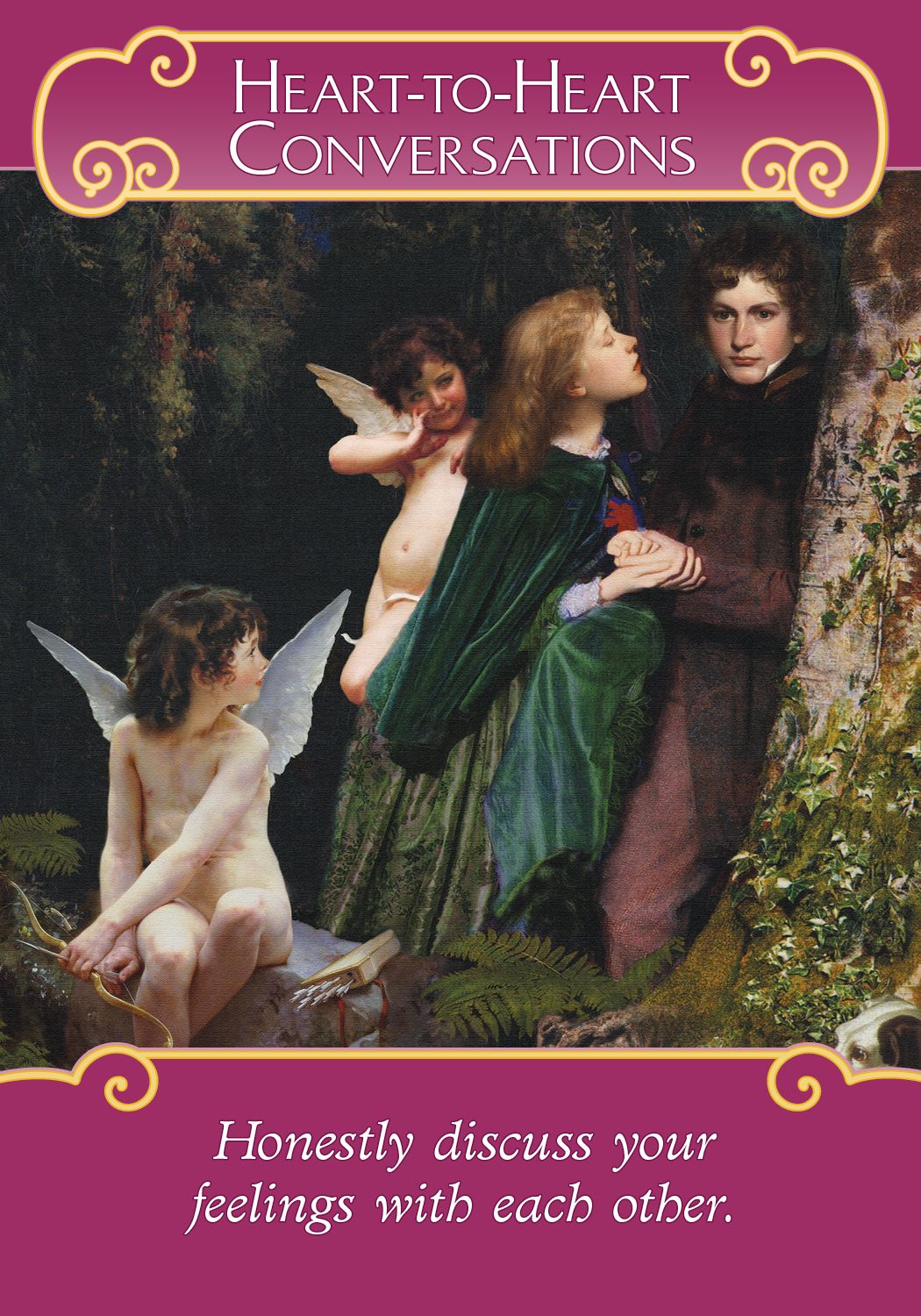 Free Interactive Relationship Reading: Heart-to-Heart Conversations - We Love Spells