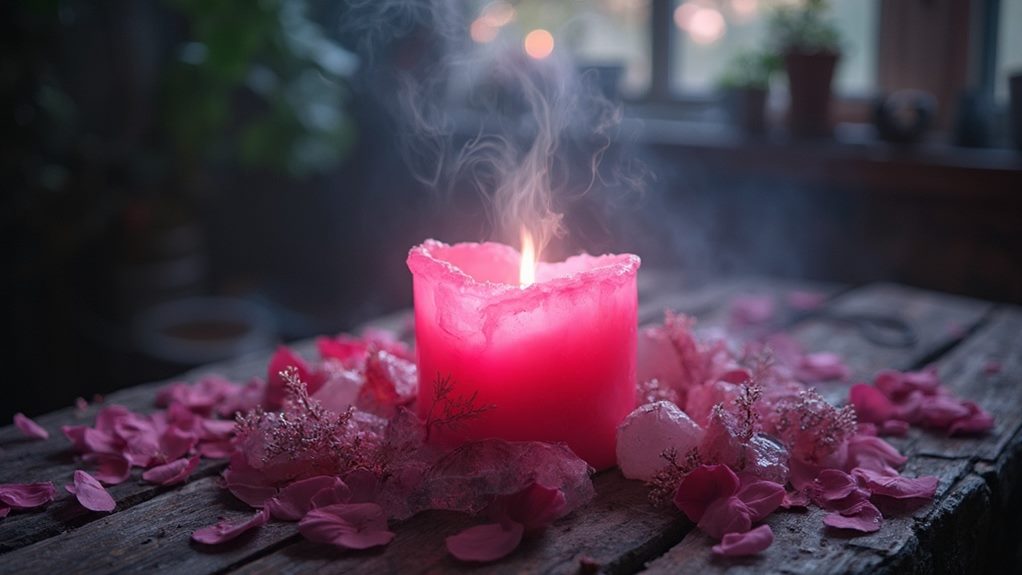 Pink Candle Spell