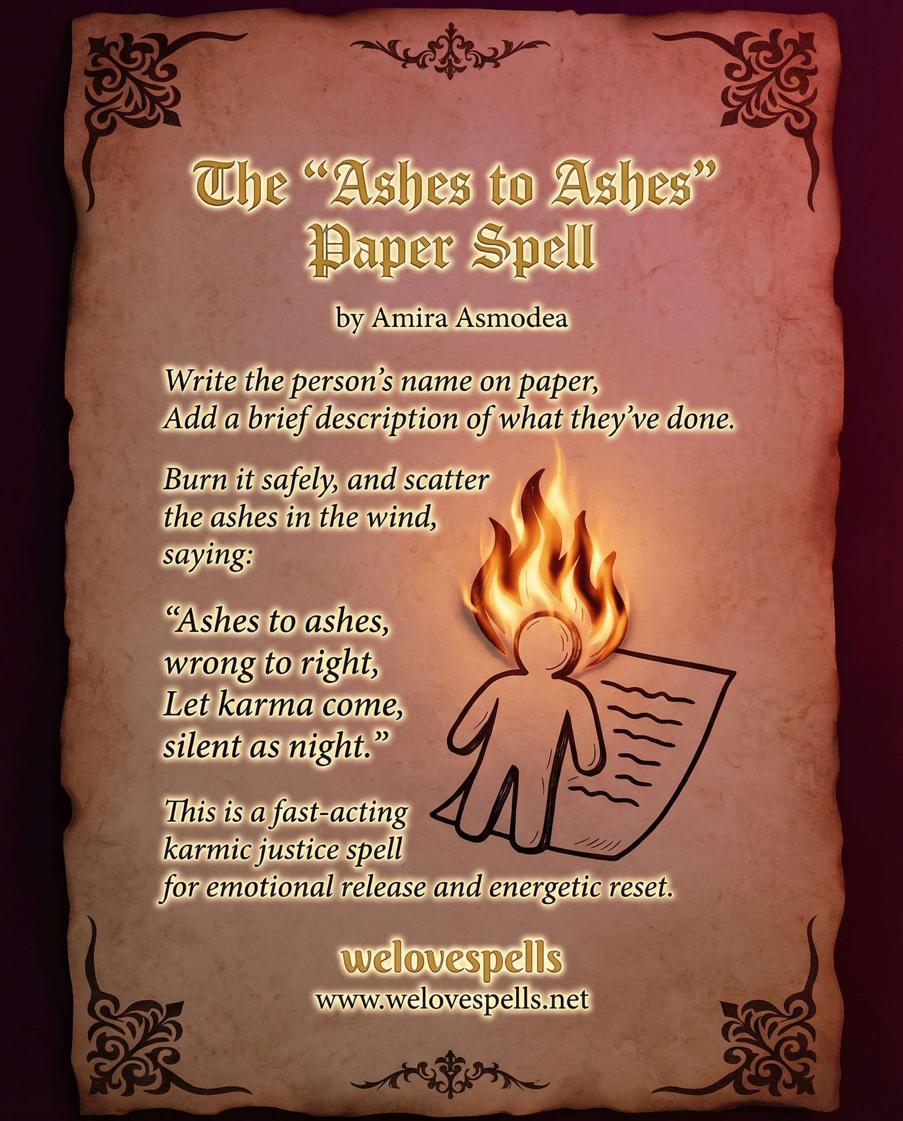 Ashes to Ashes Paper Spell: Step-by-Step Guide for Beginners