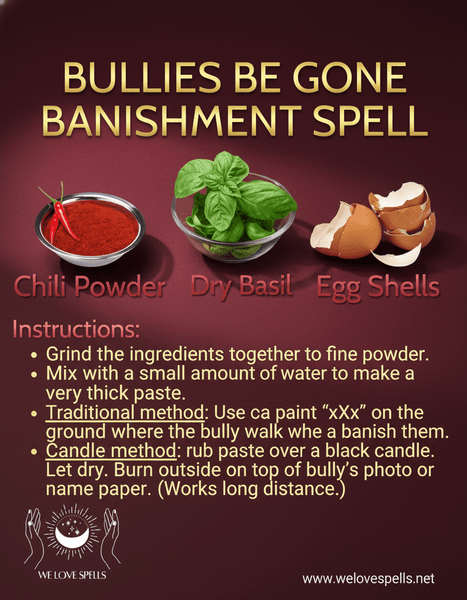 Banish Bullies Fast: A Powerful Spell for Protection and Peace