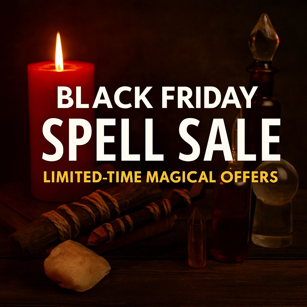 Black Friday Spells 2025 – Unlock Magical Deals for Love, Money &amp; Protection - We Love Spells
