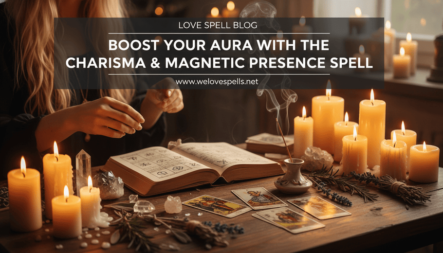 Boost Your Aura With the Charisma & Magnetic Presence Spell