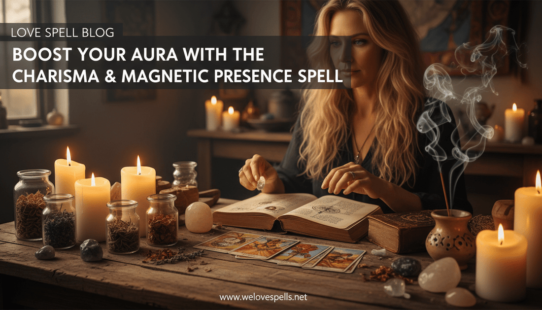 Boost Your Aura With the Charisma & Magnetic Presence Spell - We Love Spells