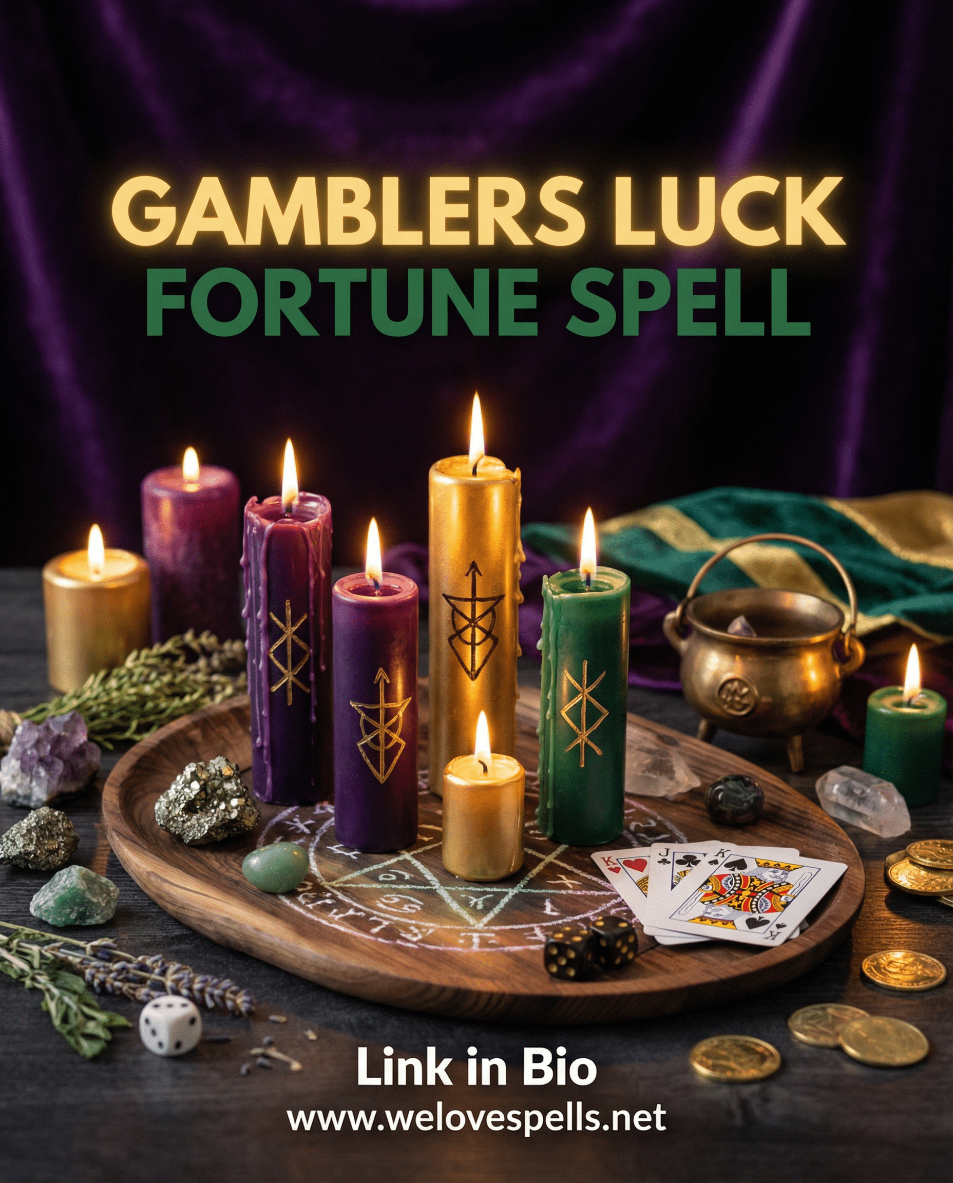 Boost Your Winning Streak with the Powerful Gamblers Luck Fortune Spell