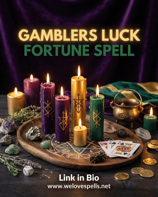 Boost Your Winning Streak with the Powerful Gamblers Luck Fortune Spell - We Love Spells