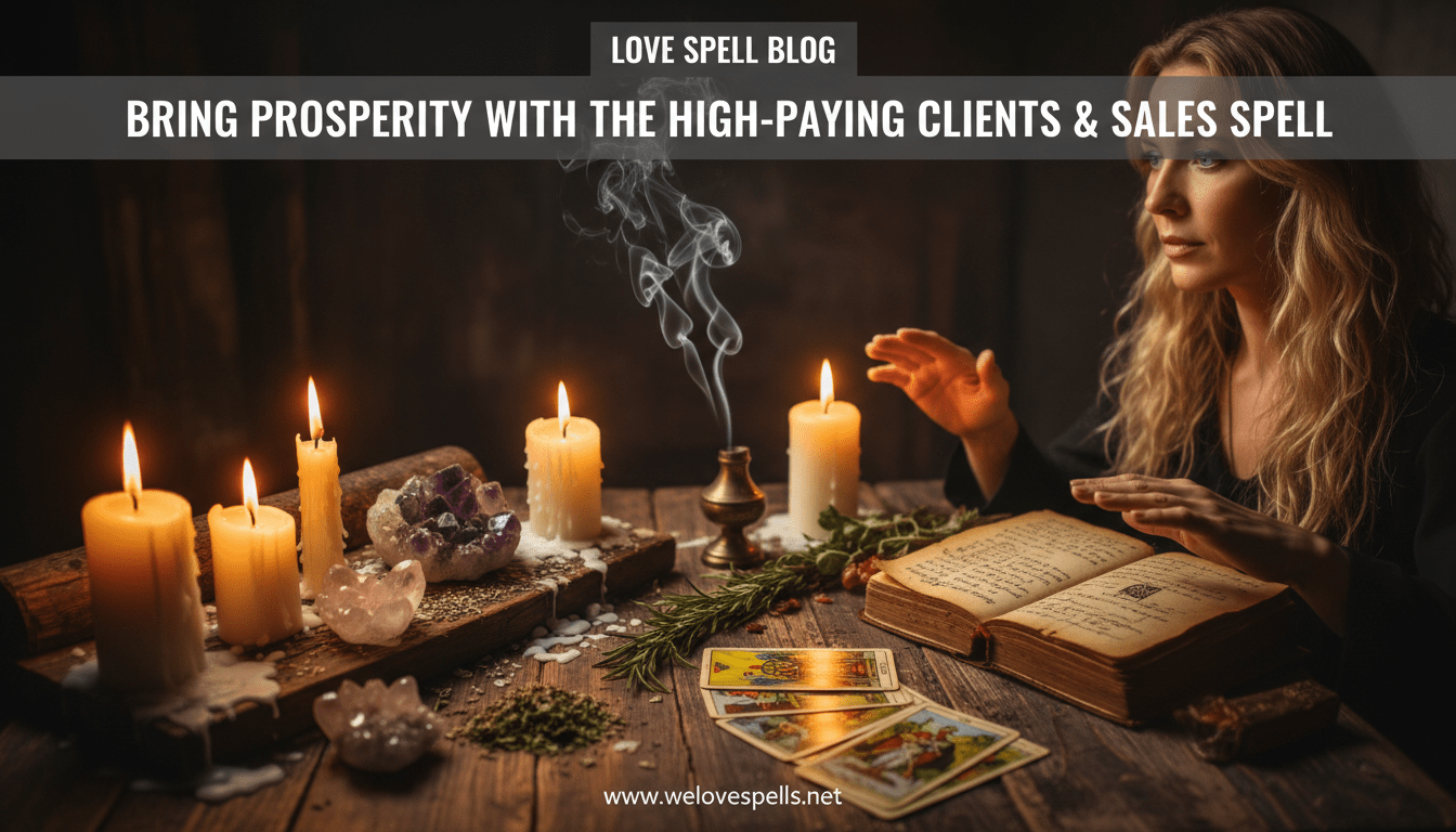 Bring Prosperity With the High-Paying Clients & Sales Spell