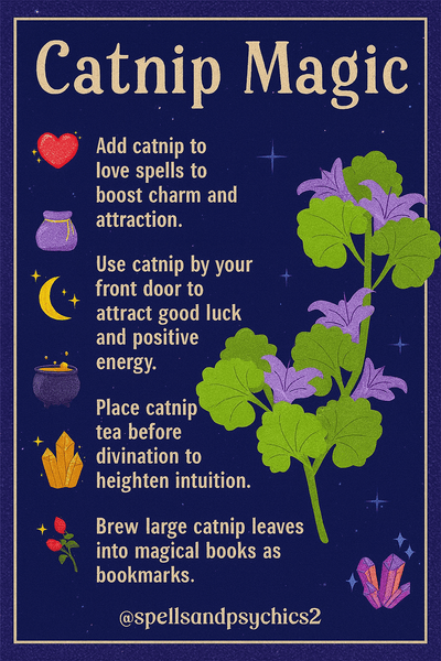 Catnip Magic: 6 Powerful Ways to Use Catnip in Love Spells and Witchcraft