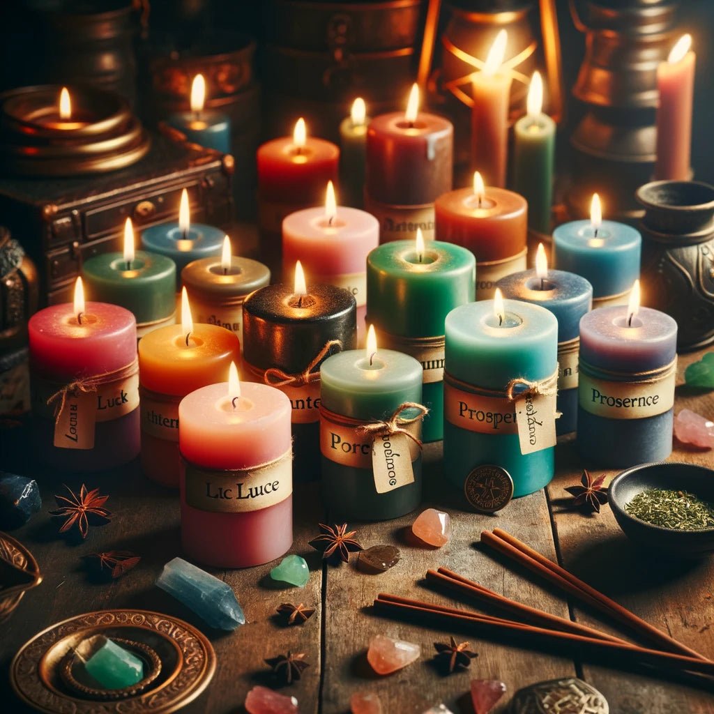 Harnessing Good Fortune: The Magic of Candle Color for Luck - We Love Spells