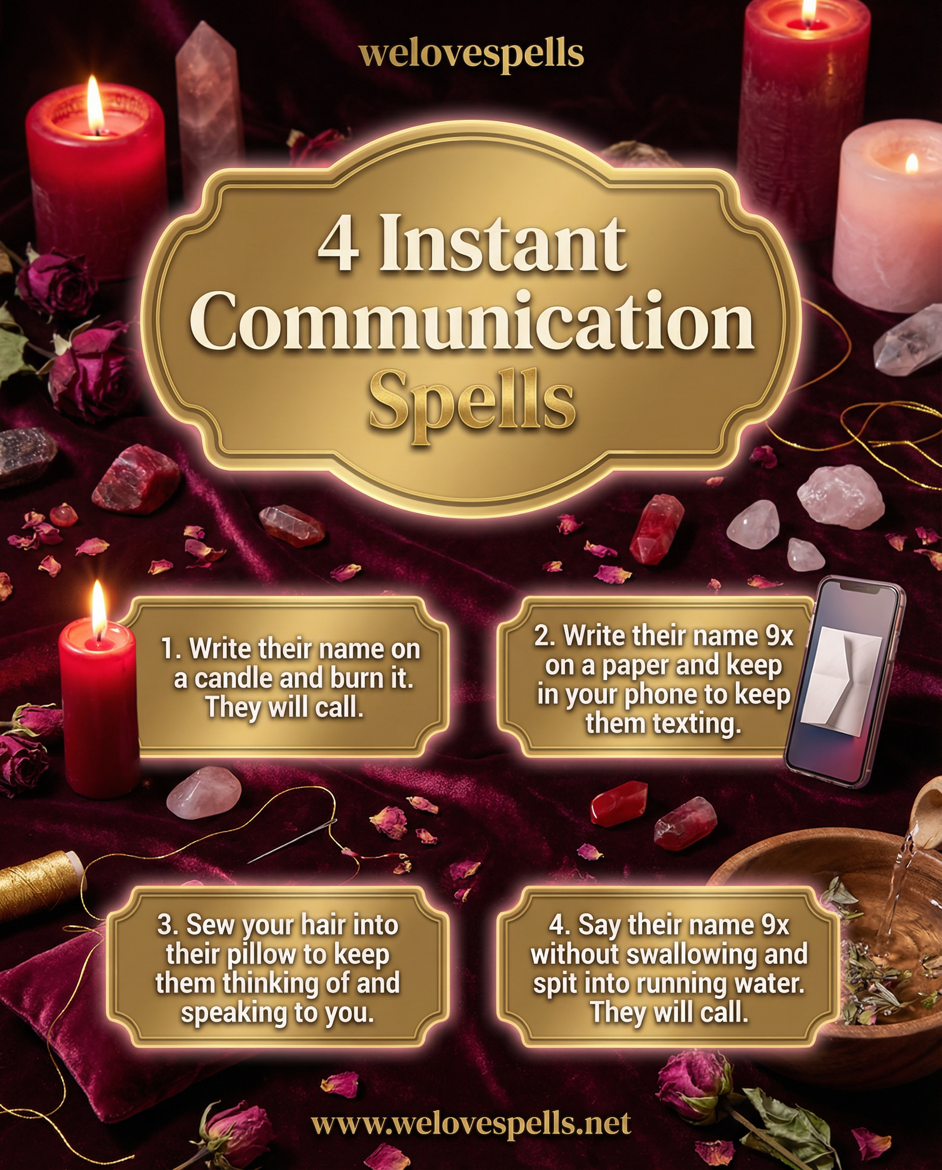 Hoodoo Communication Spells: Powerful Call Me & Conjure Magic
