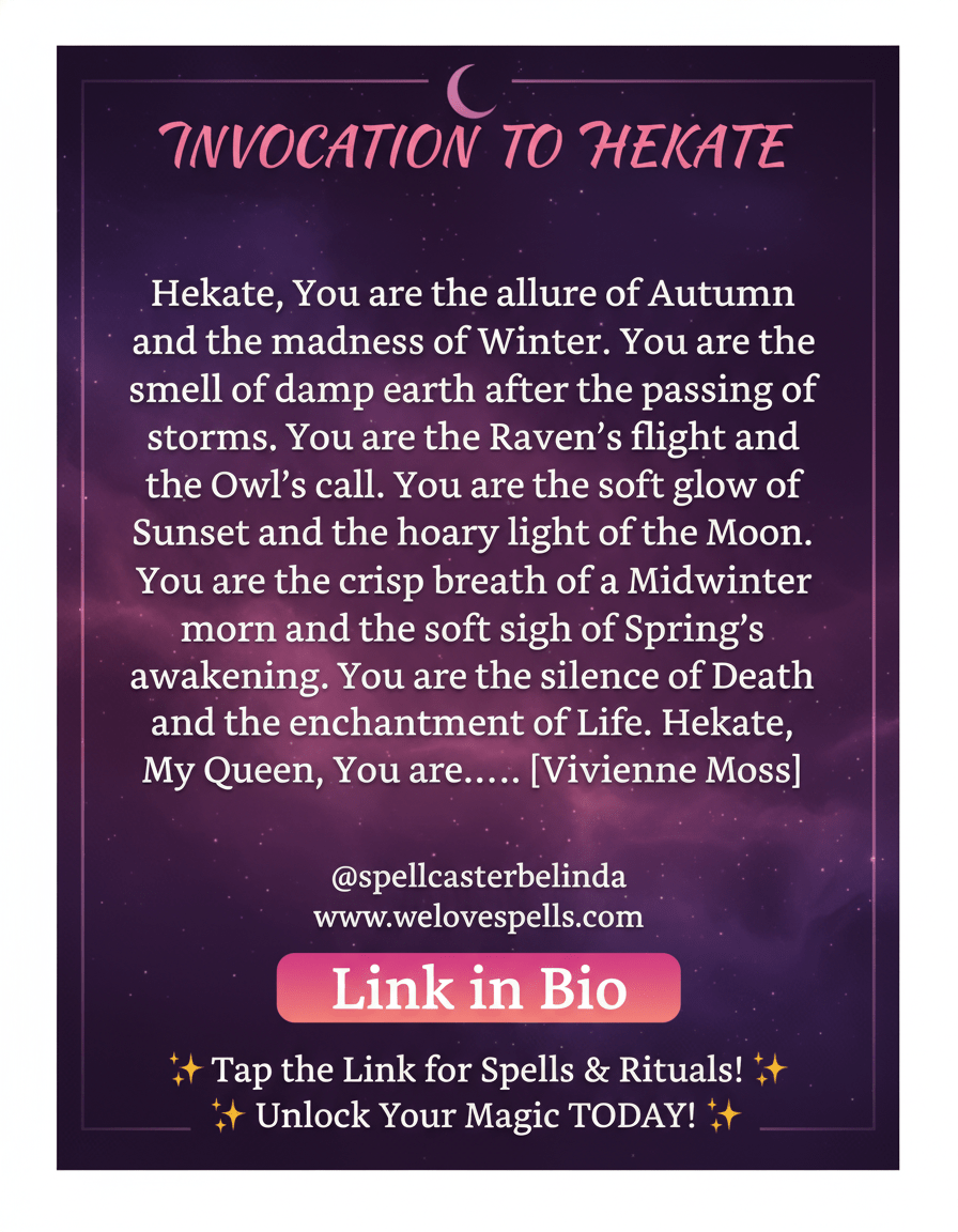 Embracing Hekate’s Magick: Samhain Witchcraft and Divination Guide - We Love Spells