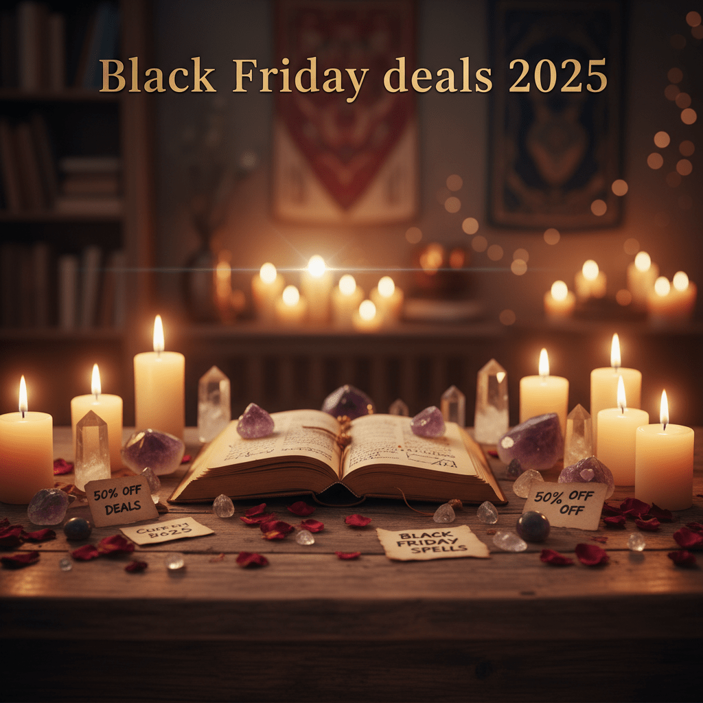 Enchant Your Heart with Magical Black Friday Deals 2025 - We Love Spells