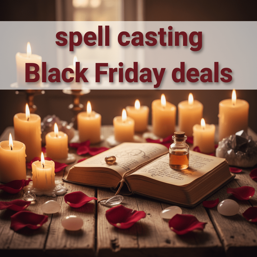 Enchant Your Heart with Spell Casting Black Friday Deals - We Love Spells