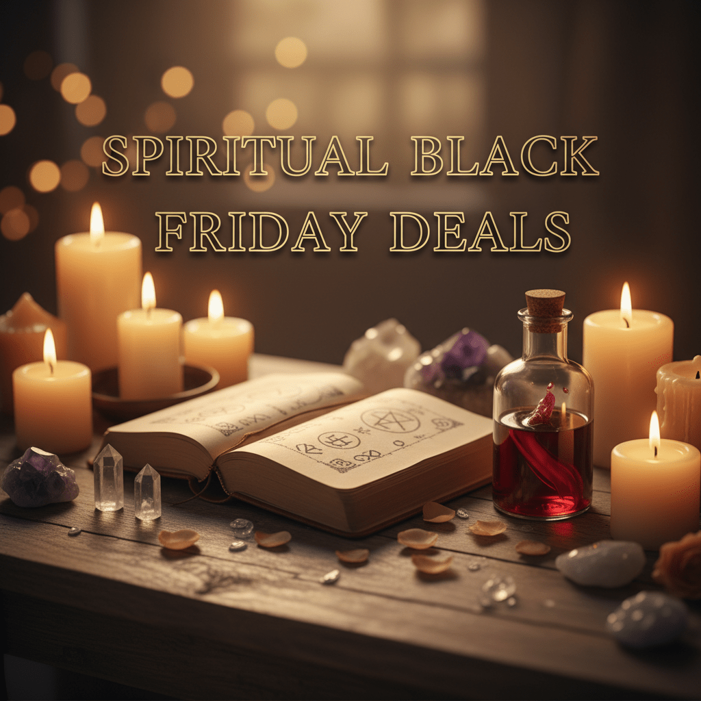 Enchant Your Spirit with Mystical Spiritual Black Friday Deals - We Love Spells