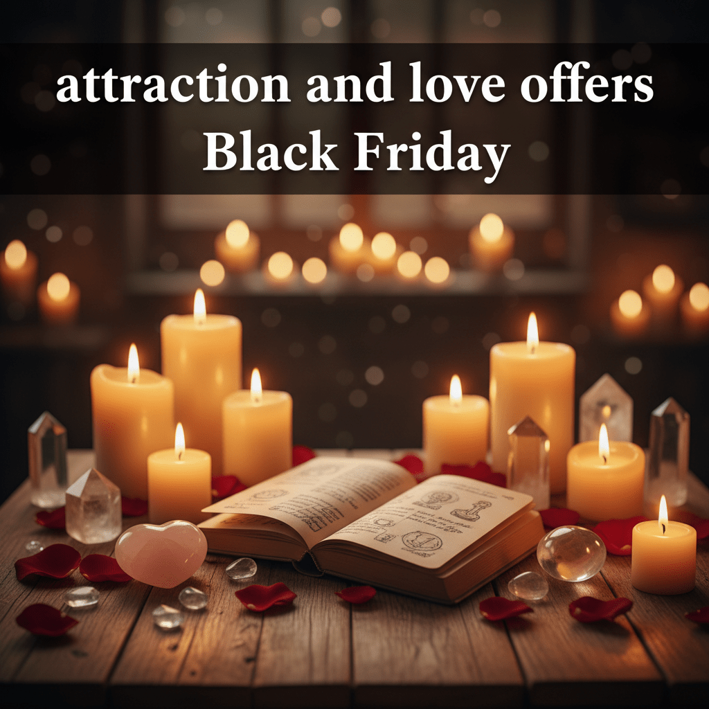 Enchanting Attraction and Love Offers Black Friday - We Love Spells