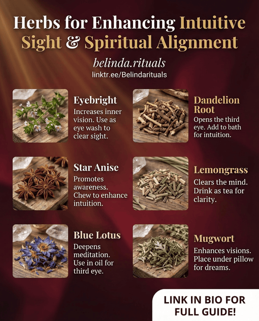 Enhance Your Psychic Abilities with Powerful Magical Herbs 🌿🔮 - We Love Spells
