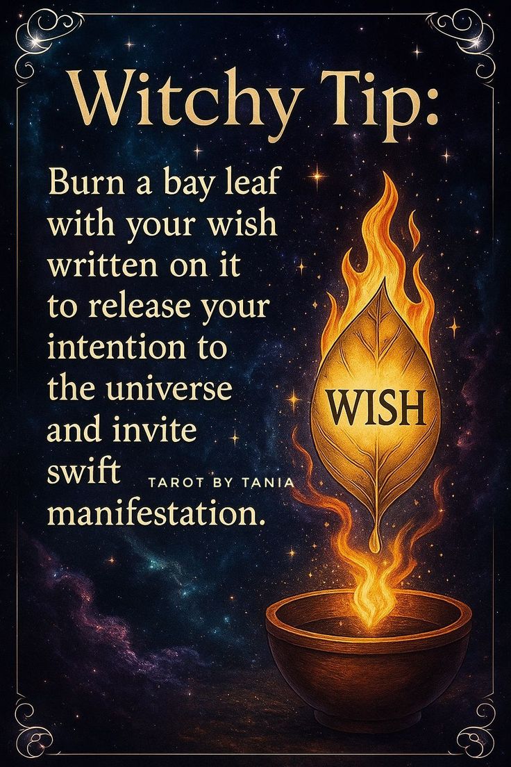 Witchy Tip: Simple Everyday Magic to Manifest Positive Energy