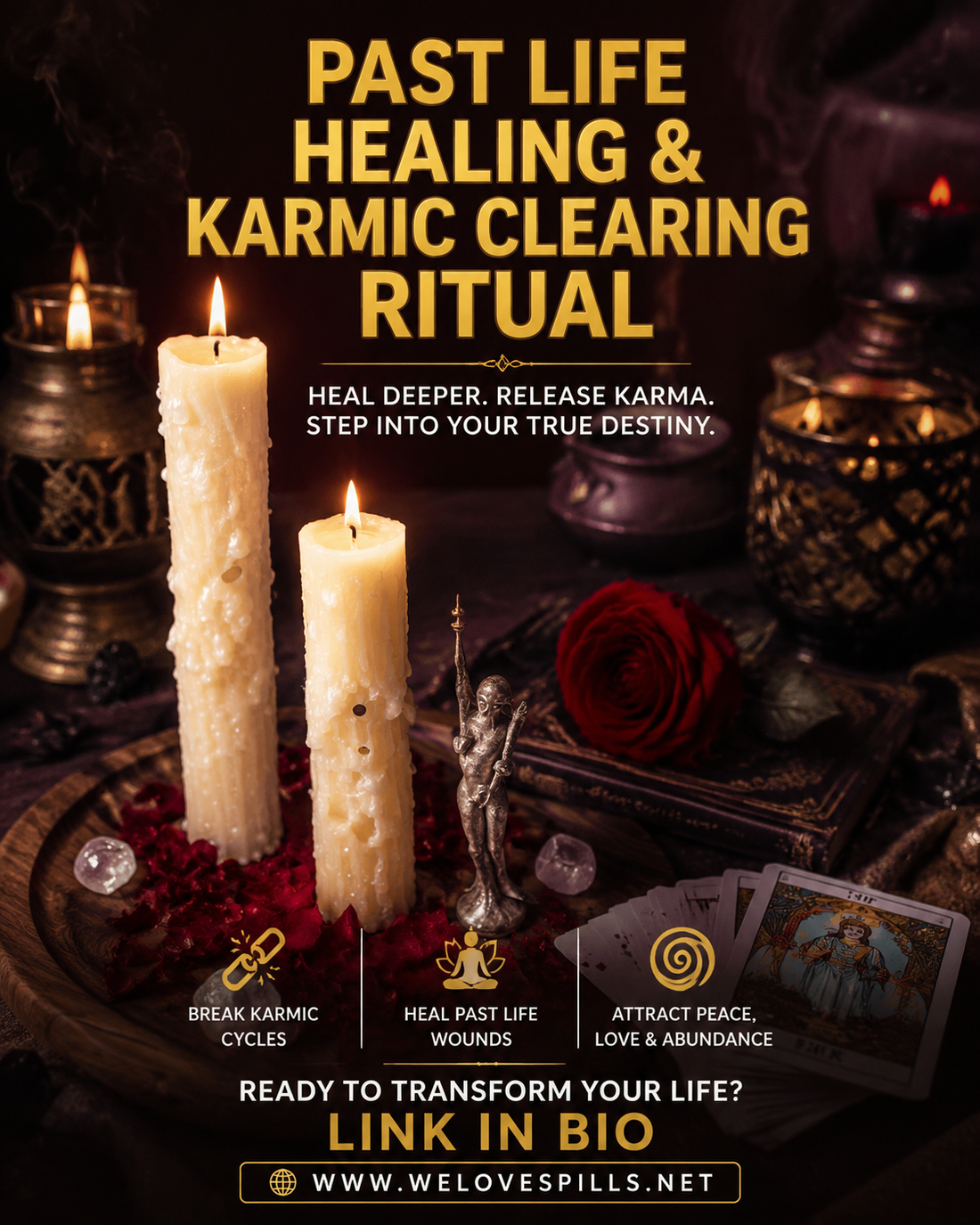 Past Life Healing & Karmic Clearing Ritual