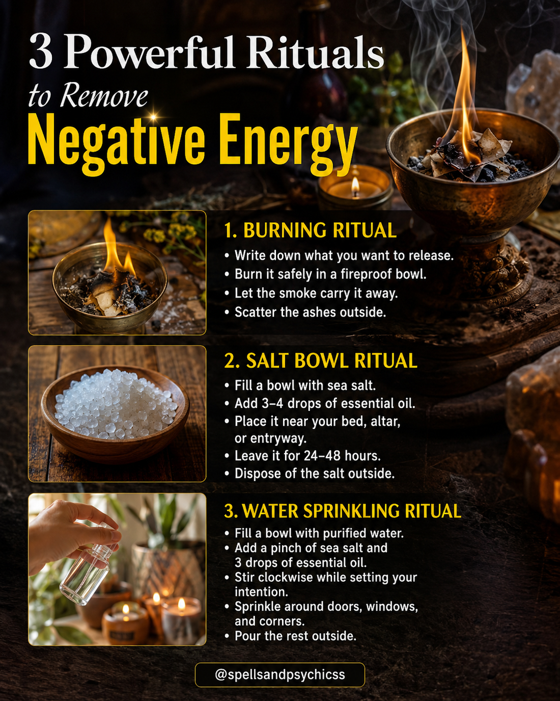 Clear Negative Energy: Simple Rituals to Renew Your Home and Spirit