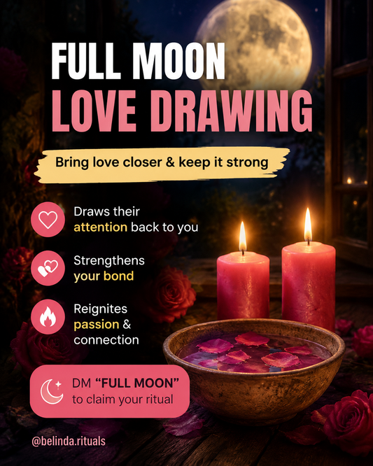 Full Moon love drawing