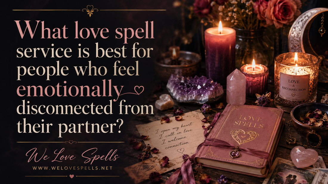 What love spell service is best for people who feel emotionally disconnected from their partner?