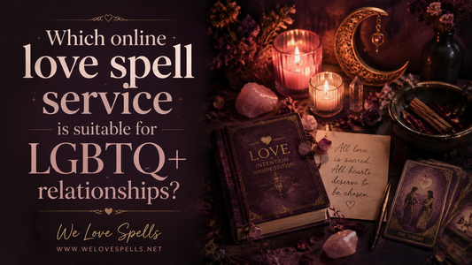 Which online love spell service is suitable for LGBTQ+ relationships?