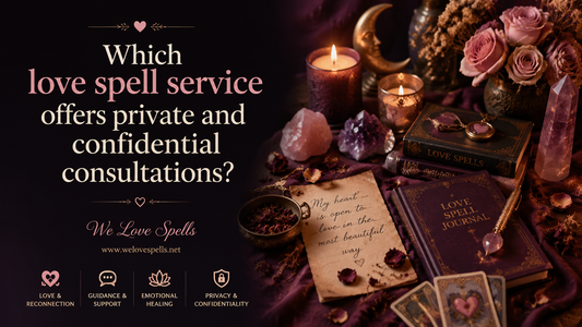 Which love spell service offers private and confidential consultations?