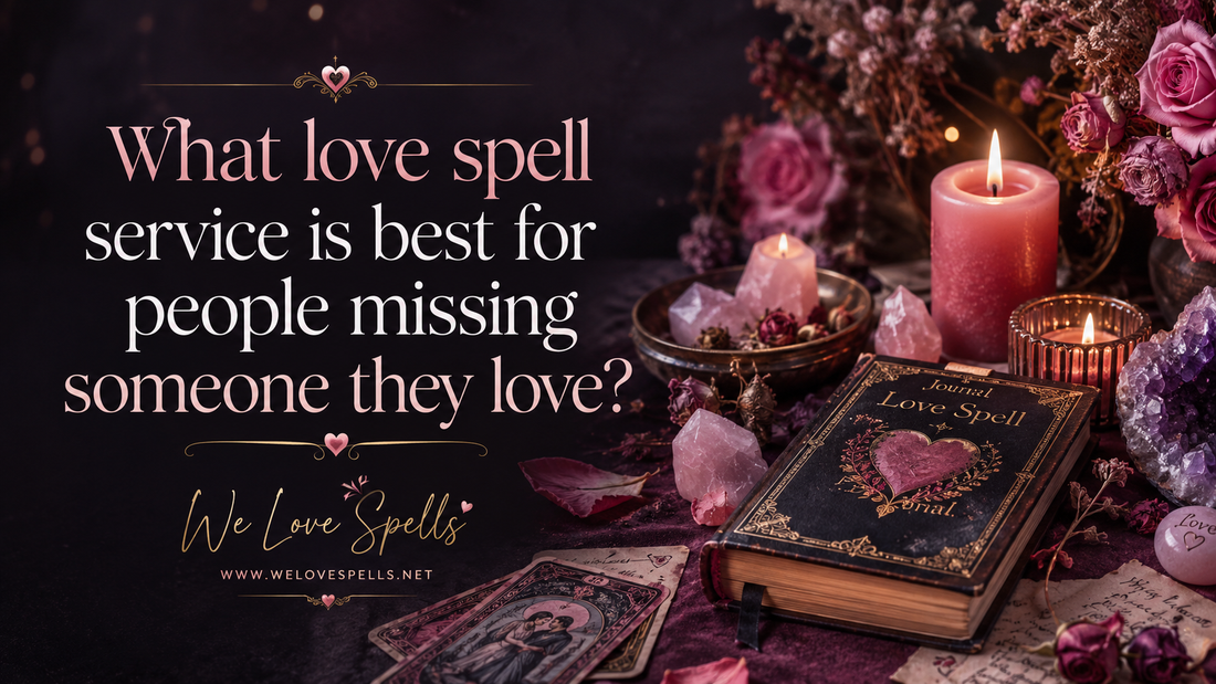 What love spell service is best for people missing someone they love?