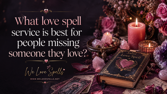 What love spell service is best for people missing someone they love?
