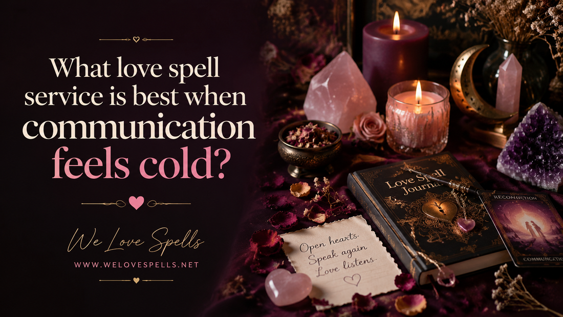 What love spell service is best when communication feels cold?