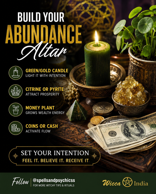 Build Your Abundance Altar This Thursday for Prosperity and Magick