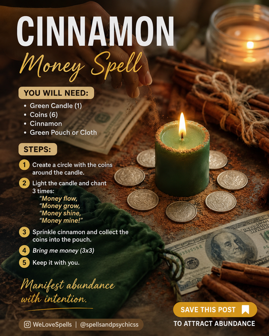 Cinnamon Money Spell: A Simple Ritual for Prosperity