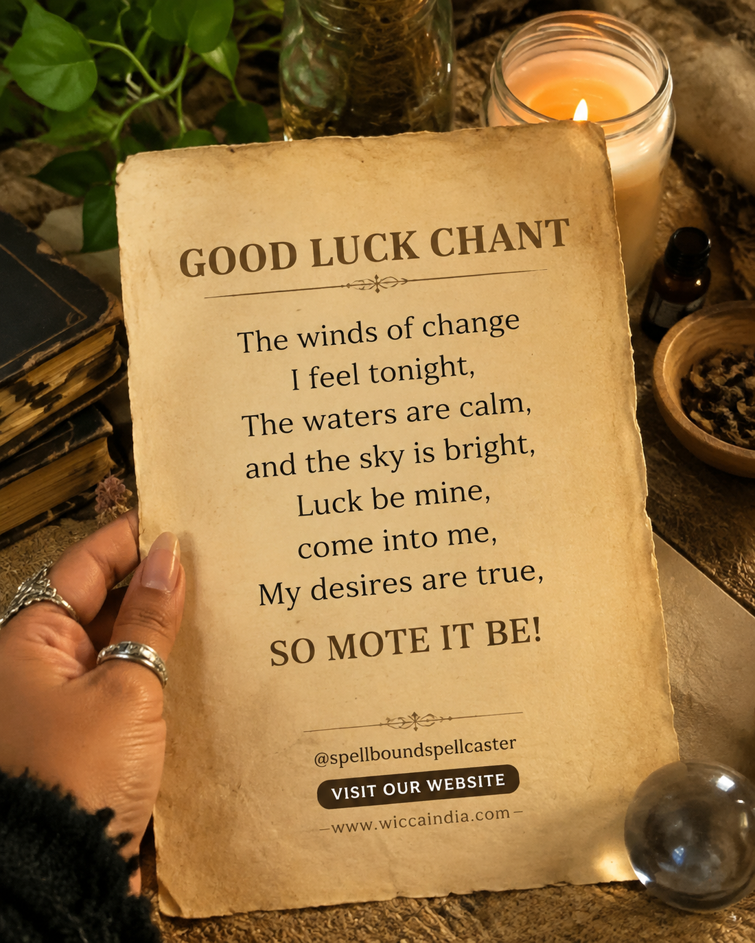 Good Luck Chant: Simple Words to Invite Positive Energy