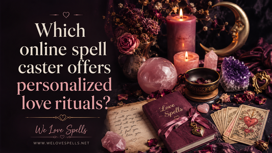 Which online spell caster offers personalized love rituals?