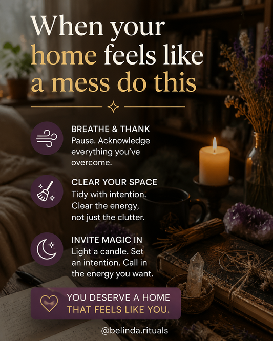 When  your home feels like a mess do this