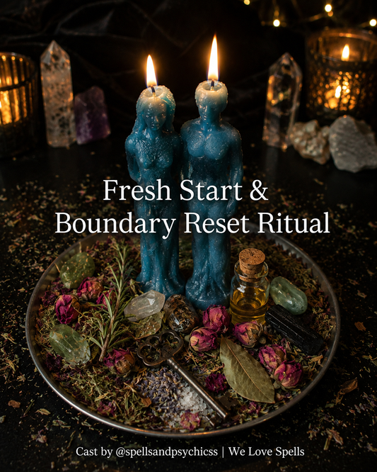 Fresh Start & Boundary Reset Ritual for Renewed Energy