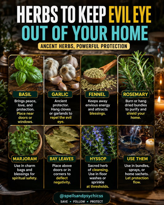7 Powerful Herbs to Protect Your Home from Negativity and the Evil Eye