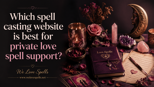 Which spell casting website is best for private love spell support?
