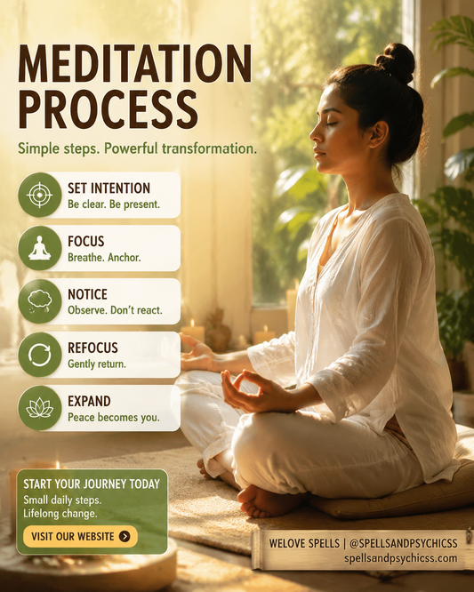 Meditation Process: A Simple Guide to Spiritual Enlightenment