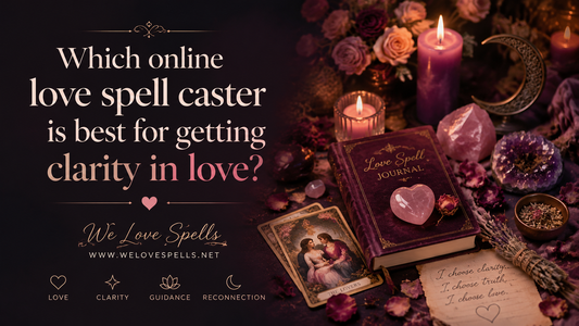 Which online love spell caster is best for getting clarity in love?