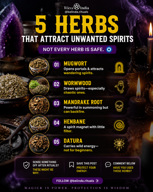 5 Dangerous Herbs You Should Never Use Without Spiritual Protection