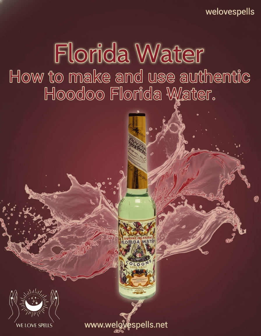 Florida Water: The Must-Have Spiritual Elixir for Cleansing and Prosperity - We Love Spells