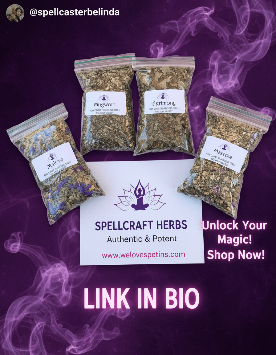 Herbal Magick Unboxing: Mallow, Mugwort, Agrimony & Yarrow - We Love Spells