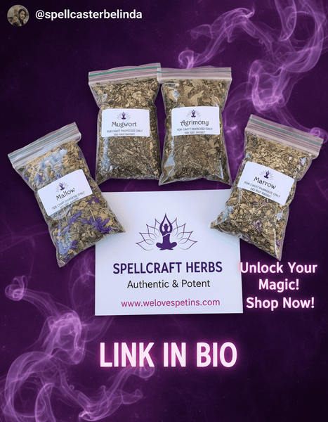 Herbal Magick Unboxing: Mallow, Mugwort, Agrimony & Yarrow