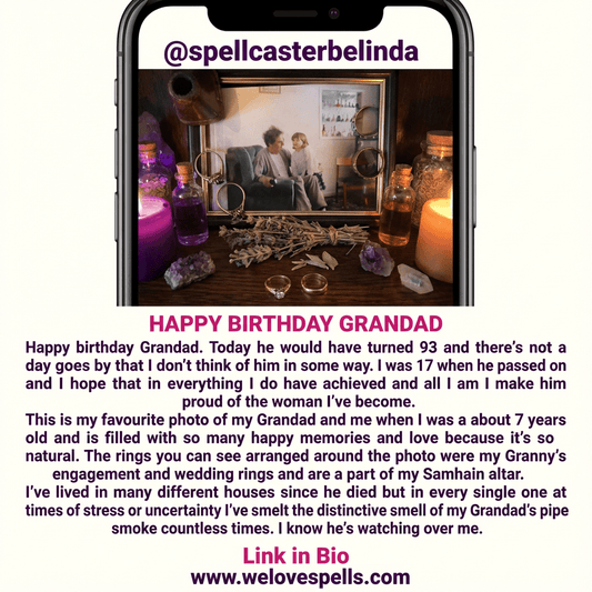 Honoring My Grandad: Love, Memory, and Spiritual Connection - We Love Spells
