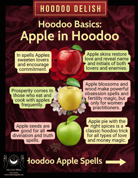 Hoodoo Basics: How to Use Apples for Love, Money, and Divination