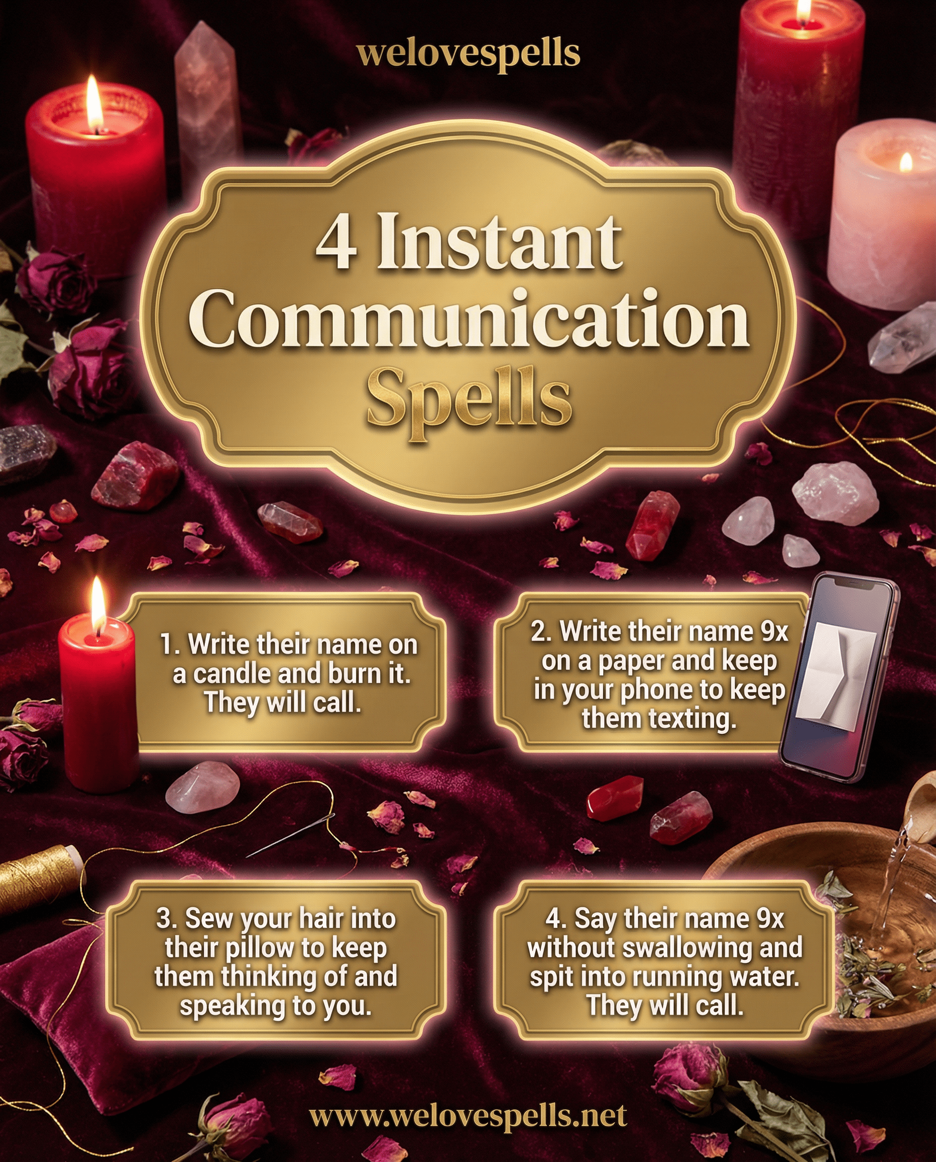 Hoodoo Communication Spells: Powerful Call Me & Conjure Magic