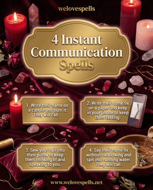 Hoodoo Communication Spells: Powerful Call Me & Conjure Magic - We Love Spells