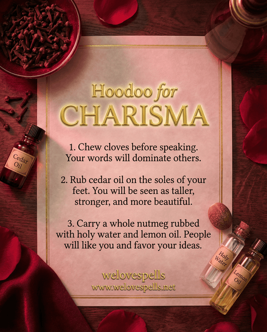 Hoodoo for Charisma: Boost Confidence, Attraction & Magnetic Energy - We Love Spells